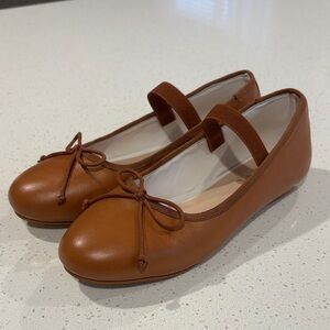 Miss Left Mary Jane Ballet Flats with Bow
